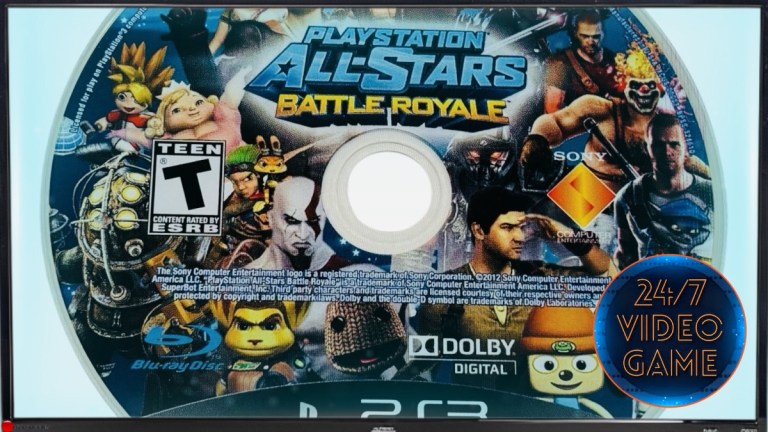 All Stars Battle Royale PS3 PlayStation 3 Sony Game Sly Cooper Kratos Disc Only