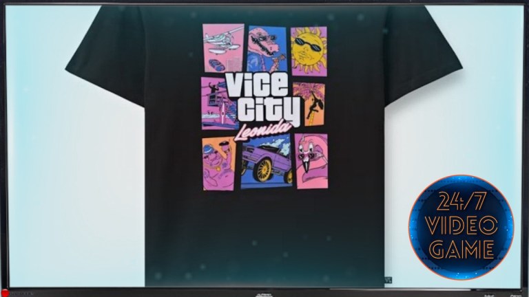 Rockstar Games Grand Theft Auto VI Black Goodtime State Tee Small