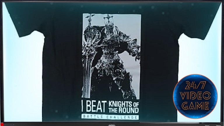 Final Fantasy XIV Knights of Round T-Shirt Black S Tokyo Game Show 2016 Japan